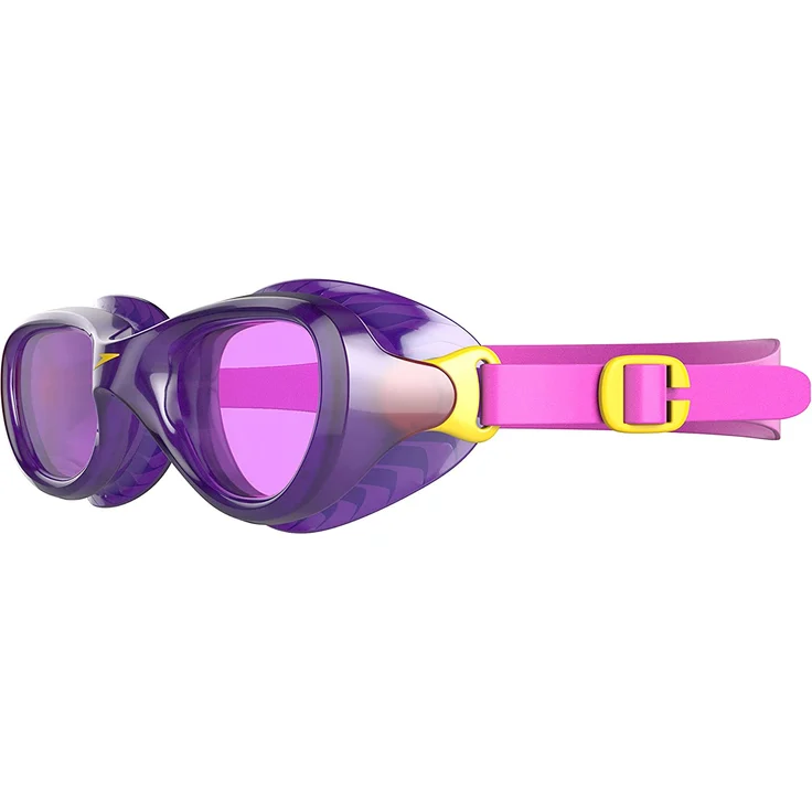 Speedo Unisex-Brille Futura Classic für Kinder One Size Violett (Ecstatic Pink/Violet) – Bild 5