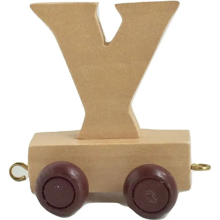 Personalisierbar namenszug Buchstabenzug holzzug Ein ideales Geschenk zur Geburtstag oder Taufgeschenk (Buchstabenzug Y)