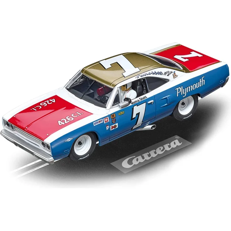Carrera Spielzeugauto Roadrunner 1:32 blau/rot. weiß – Bild 1