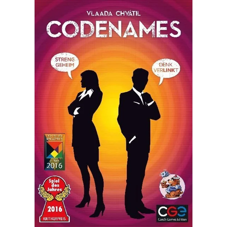Heidelberger Spieleverlag, CGE CZ066 - Codenames - Kommunikationsspiel, für 2-8 Spieler, ab 10 Jahren - Deutsch – Bild 7