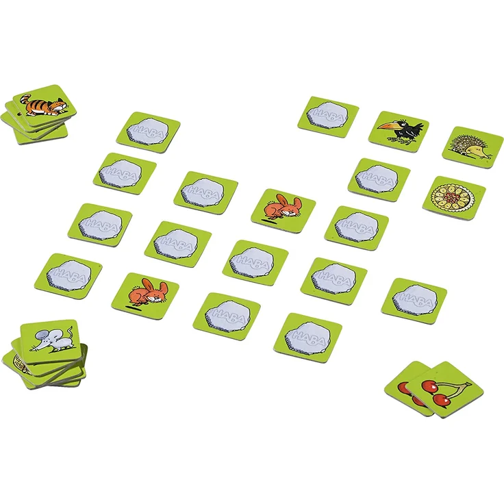Haba 302282 - Meine große Obstgarten-Spielesammlung, original Obstgarten-Spiel und 9 weitere Spielideen in einer Packung, Spielesammlung zum beliebten Haba-Klassiker, Kinderspiele ab 3 Jahren – Bild 12