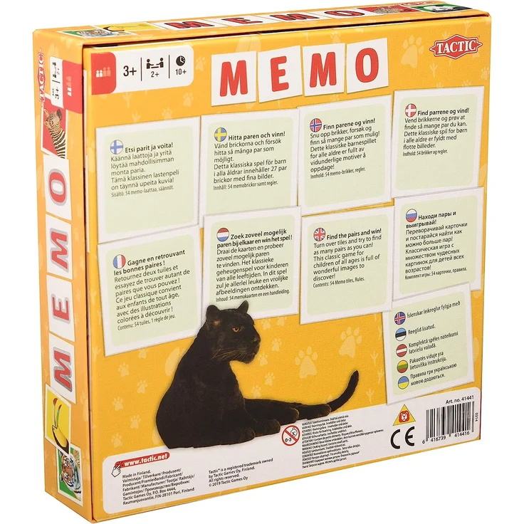 Wildlife Memo Game, Multicolor – Bild 2