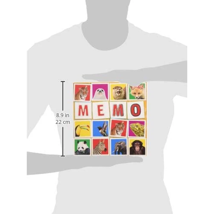 Wildlife Memo Game, Multicolor – Bild 4