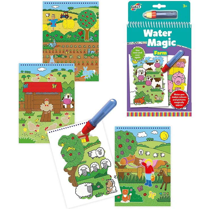 Malblock - Water Magic - Farm – Bild 1