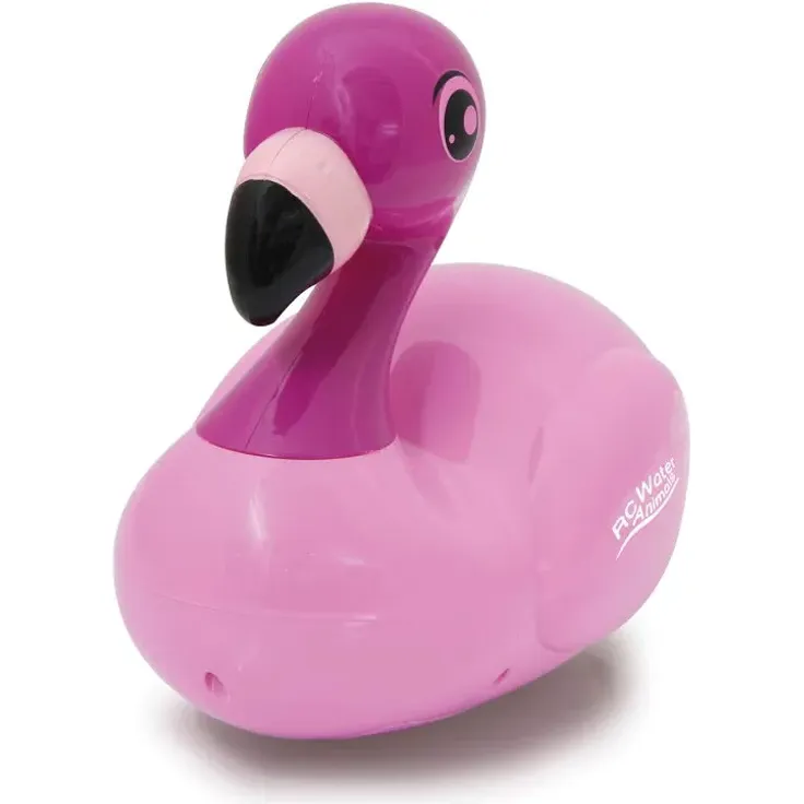 Jamara 410109 RC Water Animals 2,4GHz Flamingo-mit Sicherheitsfunktion Schiffsschrauben drehen Sich nur im Wasser, 2 Antriebsmotoren, einfach zu steuern, rosa – Bild 5