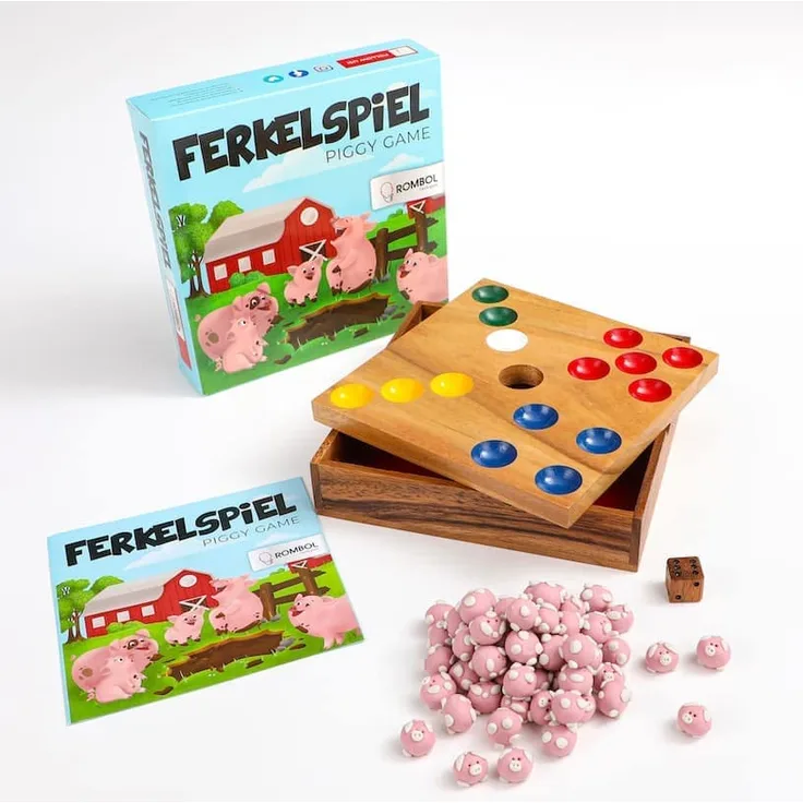 Schweinchenspiel Ferkelspiel Pig Hole - Das Würfelspiel mit den süßen Fer. - Preisvergleich