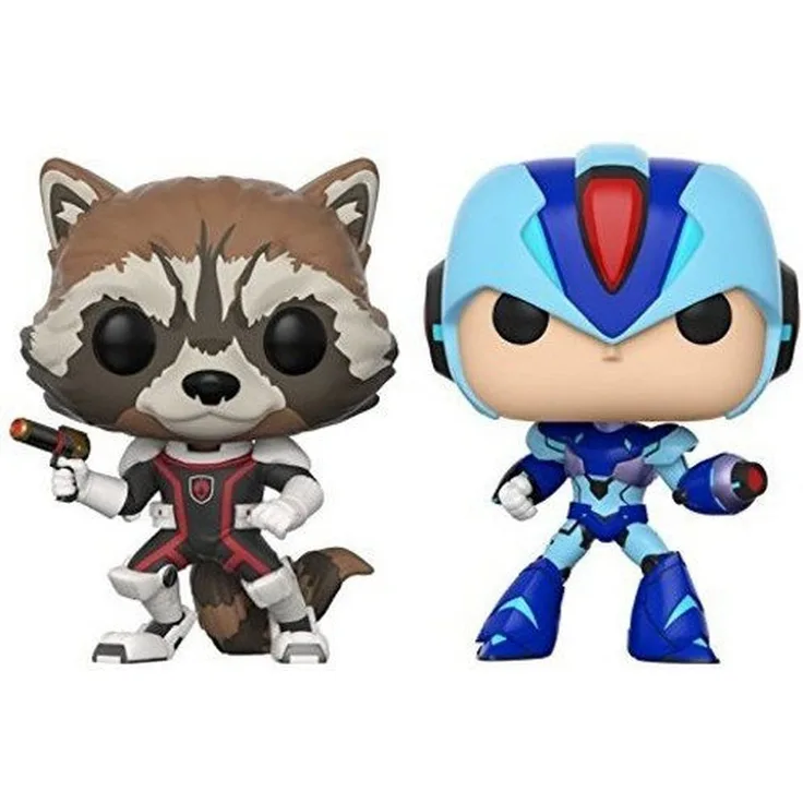 Funko 22773 Capcom Marvel Rocket vs Megaman X Pop Vinyl-Figur