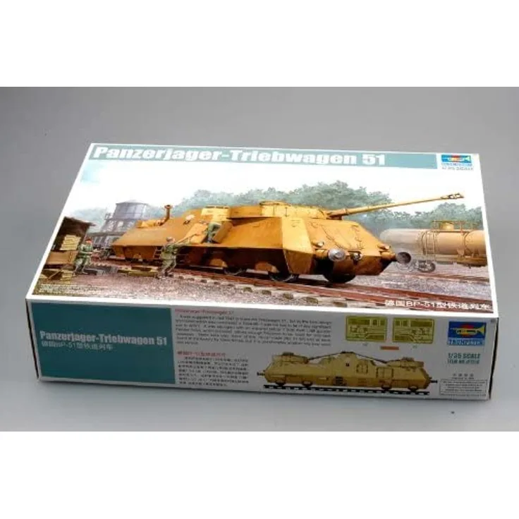 Trumpeter 01516 Modellbausatz Panzerjager-Triebwagen 51