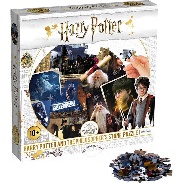 Puzzle - Harry Potter Philosopher's Stone 500pc White – Bild 5