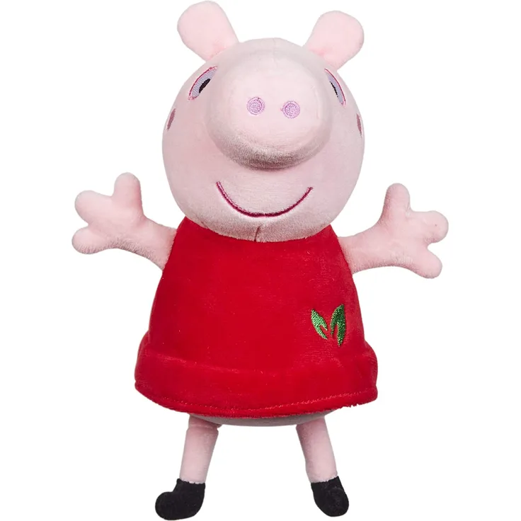 Tm Toys Mascot Peppa Pig red dress 20cm Eco plush 07356