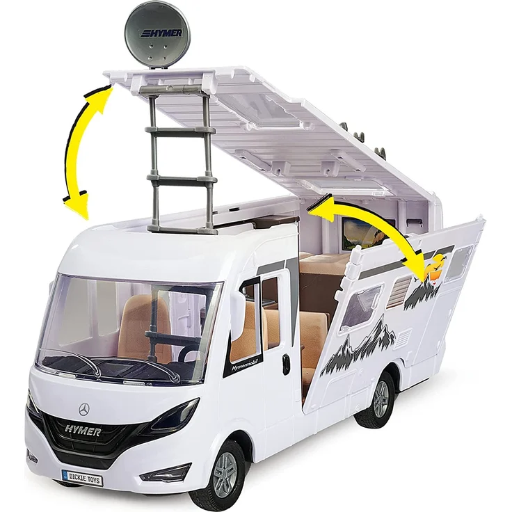 Dickie Toys Camper Set, Try Me, Weiß – Bild 3