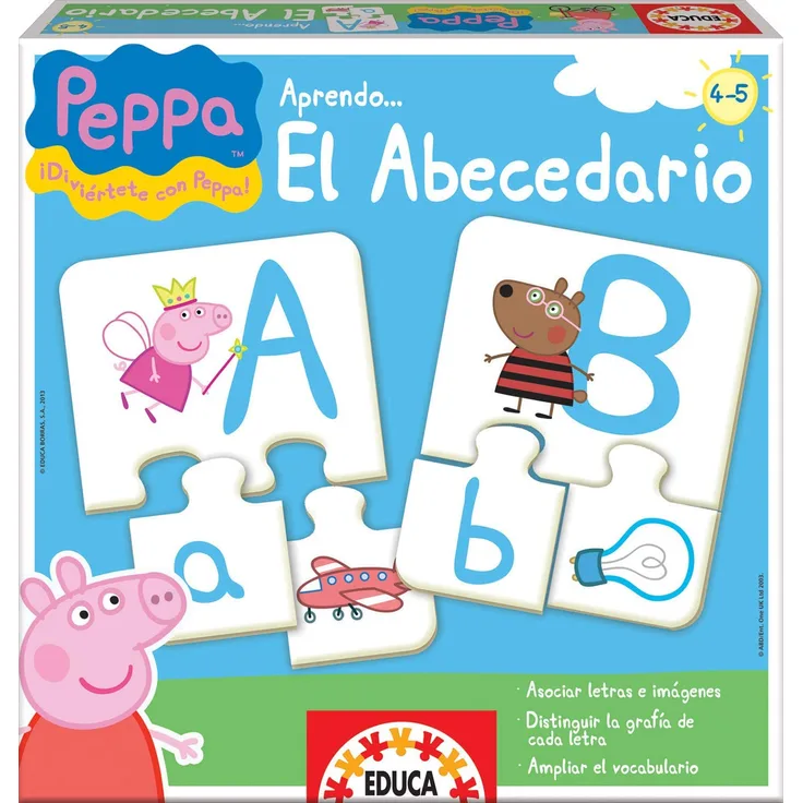 Lernspiel El Abecedario Peppa Pig Educa (ES)