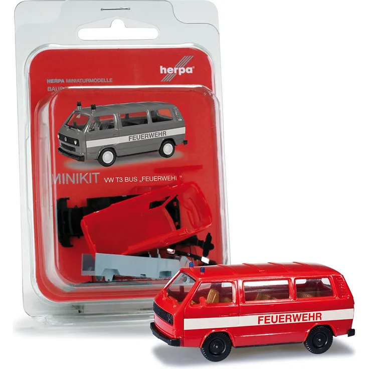 herpa 012591 - MiniKit VW T3 Bus Feuerwehr