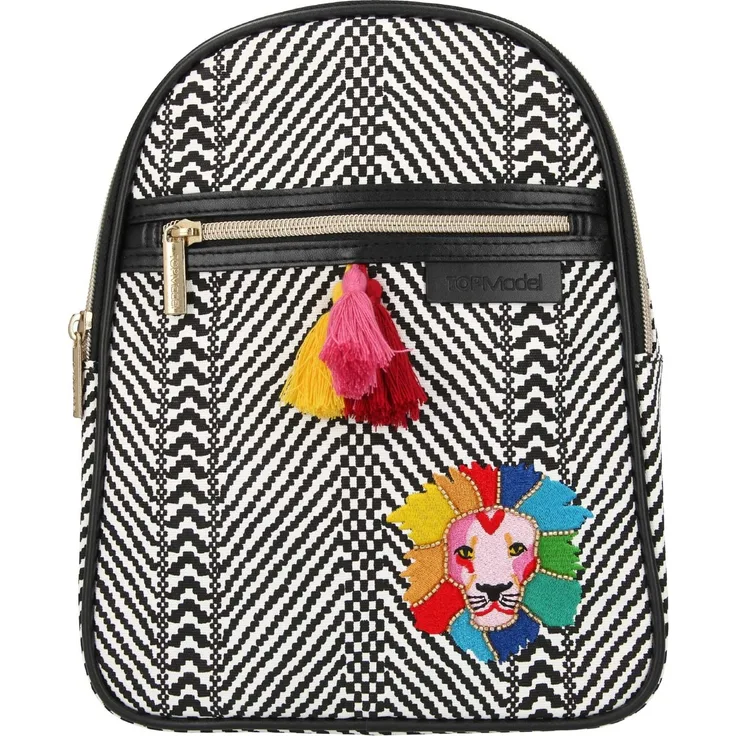 Depesche 10974 TOPModel Rucksack BLACK & WHITE