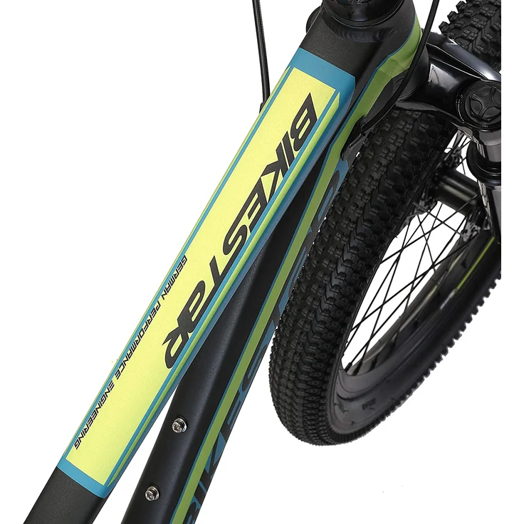 Bikestar Mountainbike Hardtail Sport 20 Zoll Schwarz Grün – Bild 7