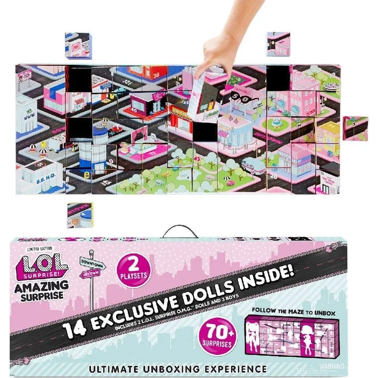 L.O.L. Surprise! 'Amazing Surprise' Spielset, 14 LOL Surprise Figuren, zahlreiche weitere Überraschungen und Accessoires, ab 6 Jahren – Bild 3