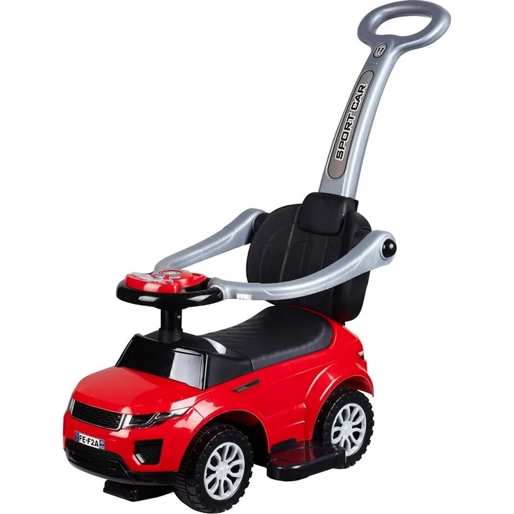 GOOD YEAR BS016 'Babyrutscher mit Schiebestange', ab 12 Monaten, bis 27 kg belastbar, rot – Bild 1