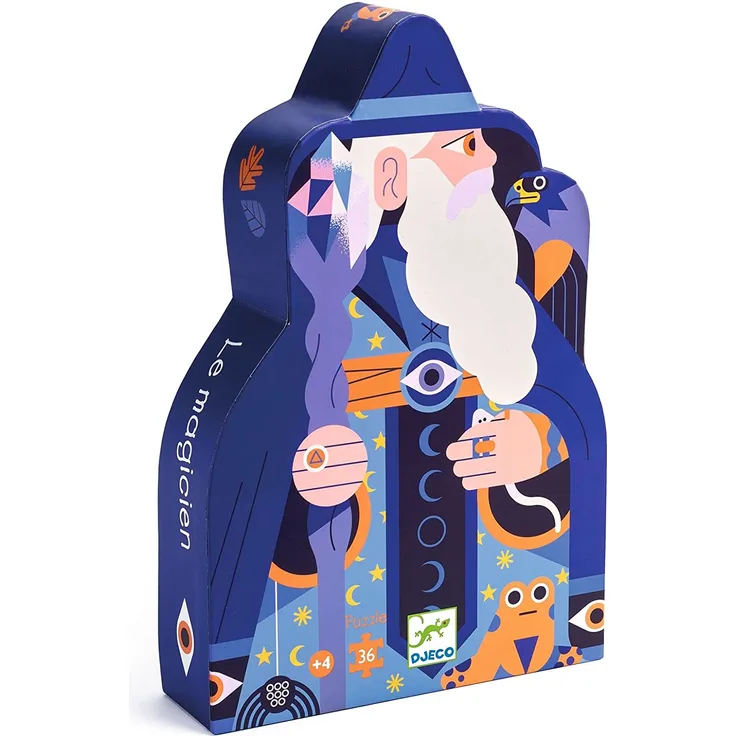 Puzzle 36 Teile: Der Zauberer - DJECO DJ07299