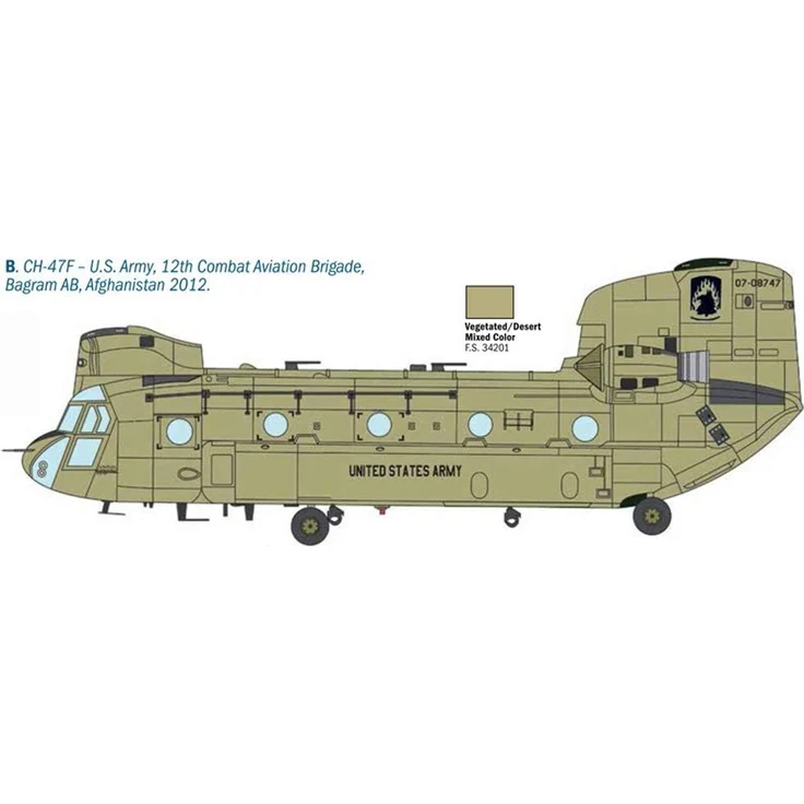 Italeri Chinook HC. 2 / CH-47F 1:48 – Bild 5
