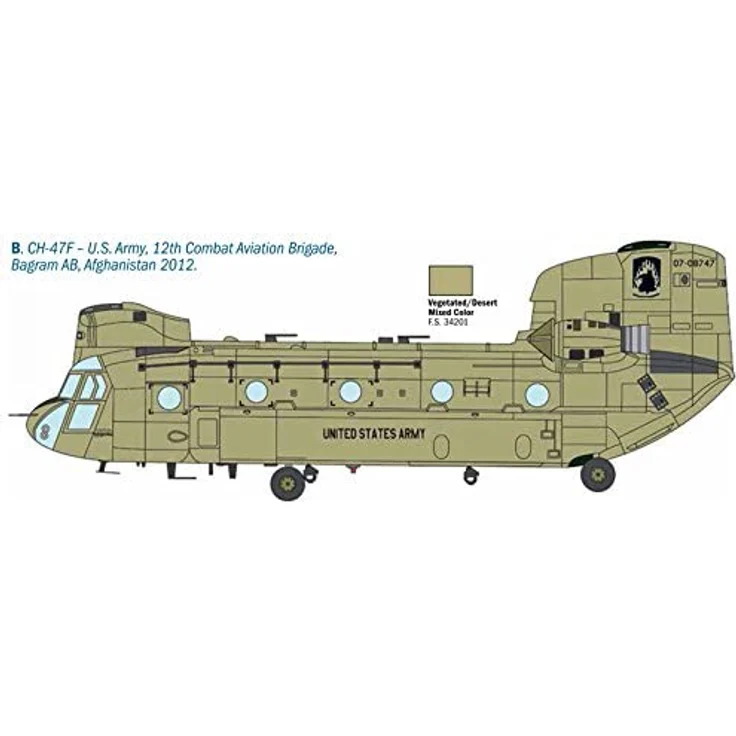 Italeri Chinook HC. 2 / CH-47F 1:48 – Bild 11