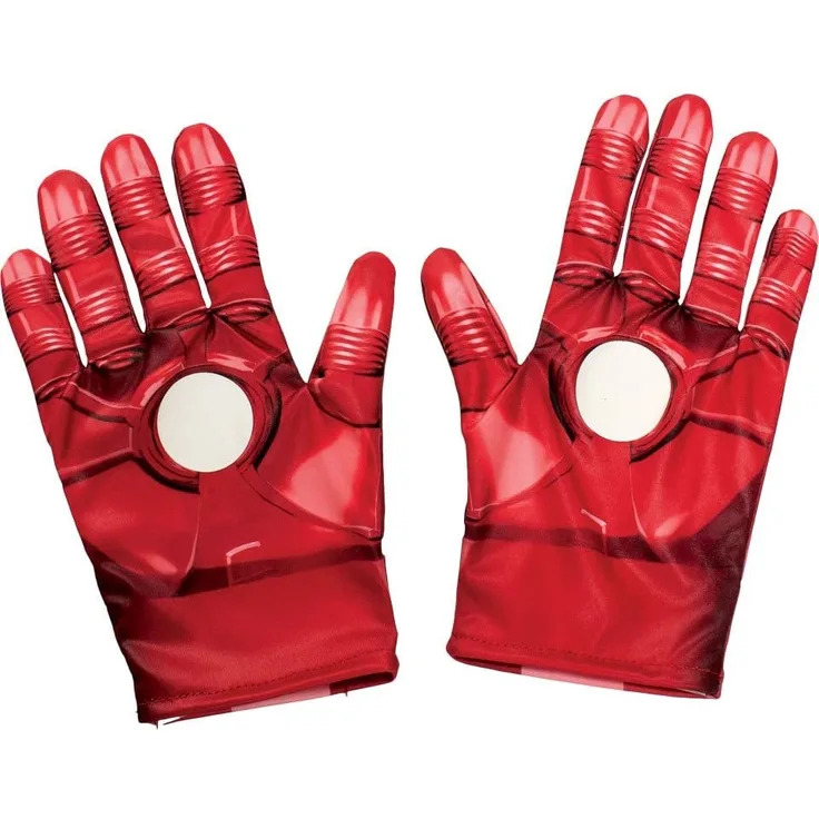 Rubie's Offizielle Kostüm-Handschuhe Iron Man, Marvels Avengers – Gemeinsam unbesiegbar, für Kinder, Einheitsgröße