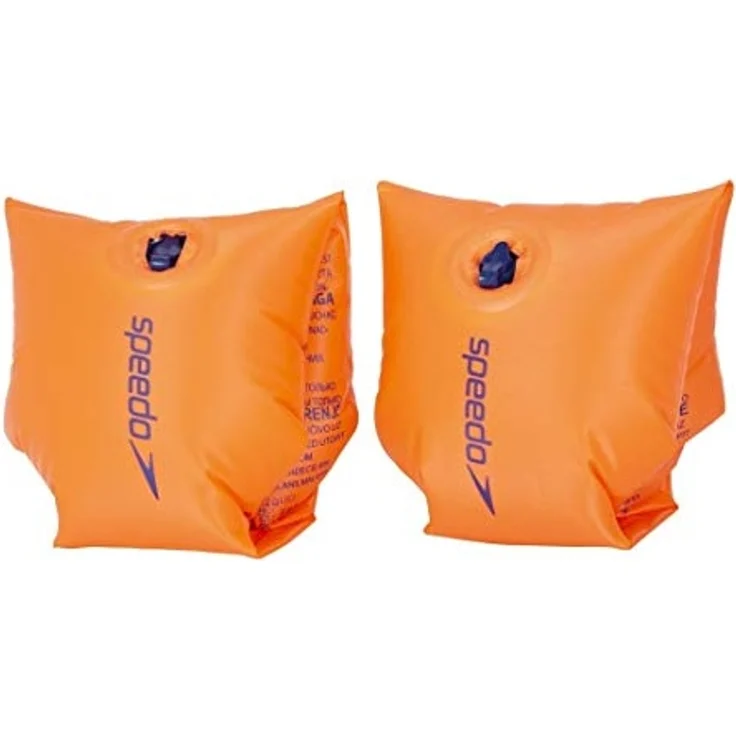 Speedo Schwimmflügel Kinder, Orange, Größe 12+ Monate – Bild 1