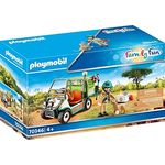 Playmobil Family Fun 70346 'Zoo-Tierarzt mit Fahrzeug', 65 Teile, ab 4 Jahren