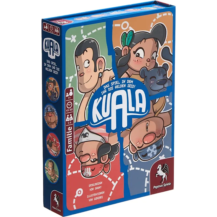 Pegasus Spiele 36020G - Kuala (Abenteuer-Comic-Spiel)