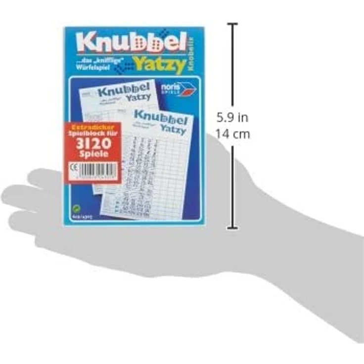 Noris Spiele - Spielblock Knubbel-Yatzy – Bild 6