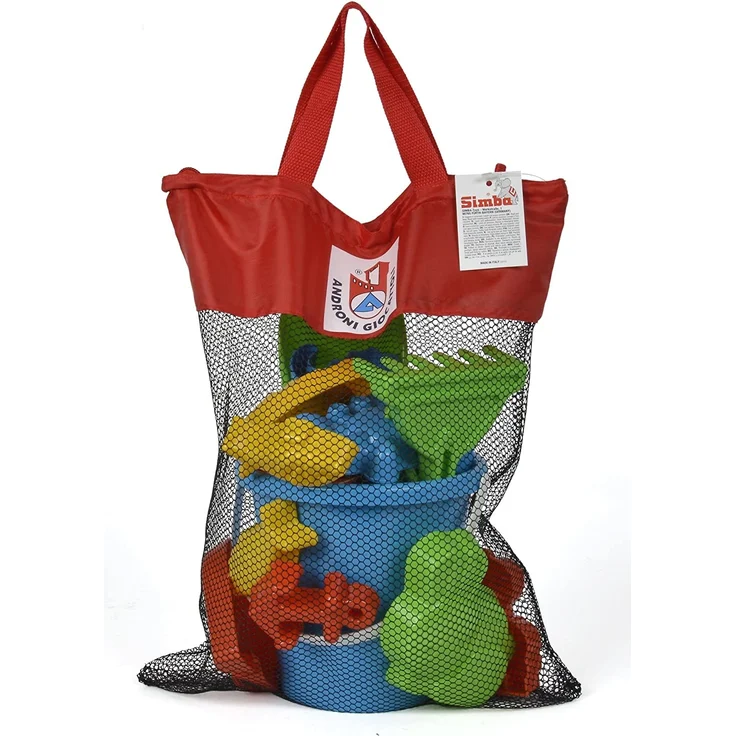 Simba 107114090 - Sandspielset in Netztasche 22 Teile, 2-sort – Bild 2