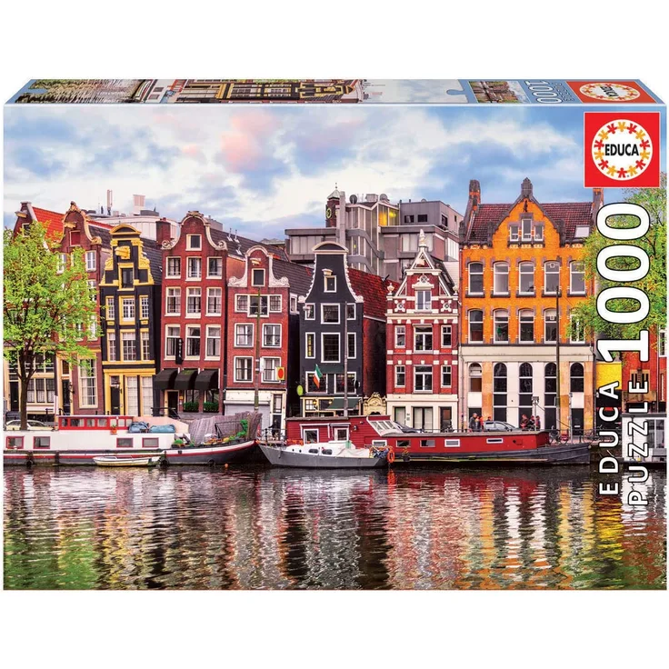 Educa 18458.9 - DANCING HOUSES, AMSTERDAM 1000 Teile