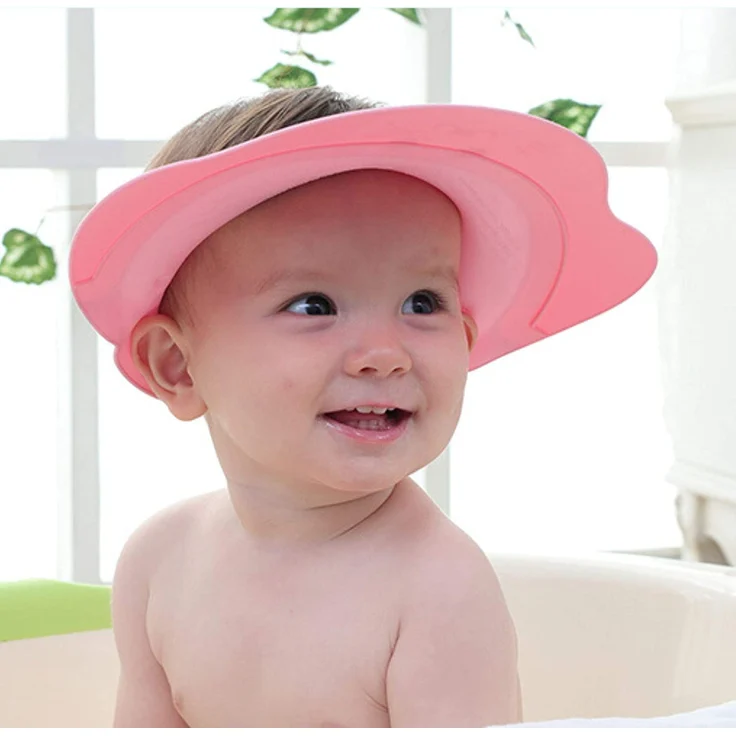 Shampoo Schutz für Kinder, für 0-9 Jahre, Haare waschen ohne Tränen, zum Überstülpen, weiche Silikonhaut, Augenschutz und Ohrenschutz, Haarwaschhilfe – Bild 2