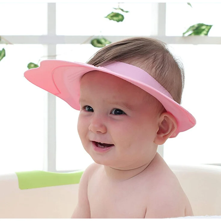 Shampoo Schutz für Kinder, für 0-9 Jahre, Haare waschen ohne Tränen, zum Überstülpen, weiche Silikonhaut, Augenschutz und Ohrenschutz, Haarwaschhilfe – Bild 3