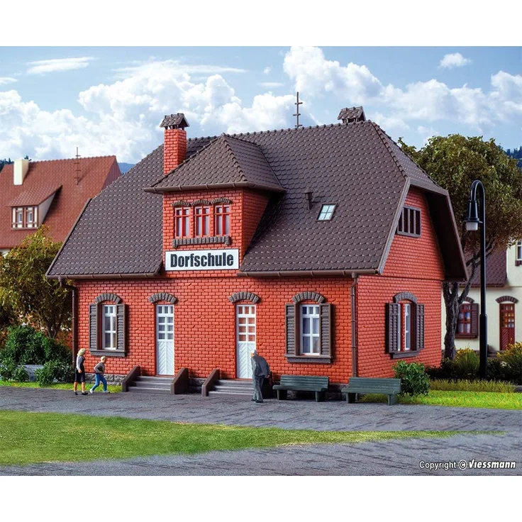 Lille landsbyskole H0 Vollmer 43570