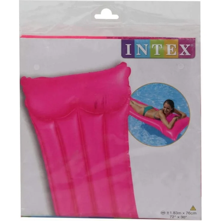 Intex 59717 - Matratze, 183 x 76 cm, gelb/orange/rosa - 1x Luftmatratze, zufällige Farbauswahl – Bild 9