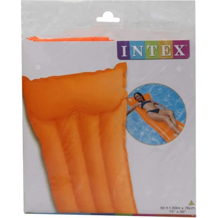 Intex 59717 - Matratze, 183 x 76 cm, gelb/orange/rosa - 1x Luftmatratze, zufällige Farbauswahl – Bild 10