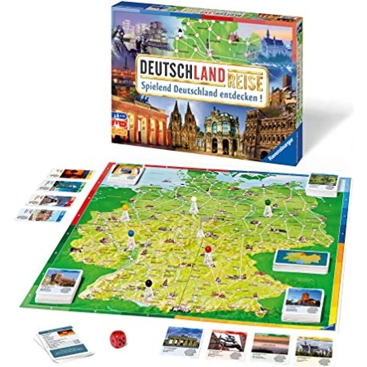 Ravensburger Deutschlandreise - Brettspiel, Lernspiel, Gesellschaftsspiel – Bild 4