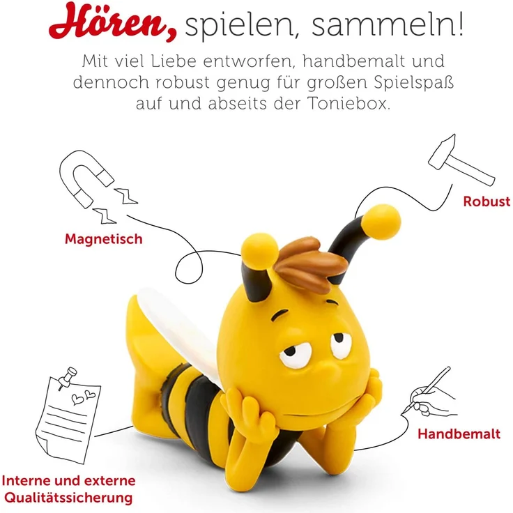 tonies® Hörspie-l Biene Maja Schmetterlingsball – Bild 3