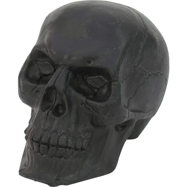 EUROPALMS Totenschädel, schwarz