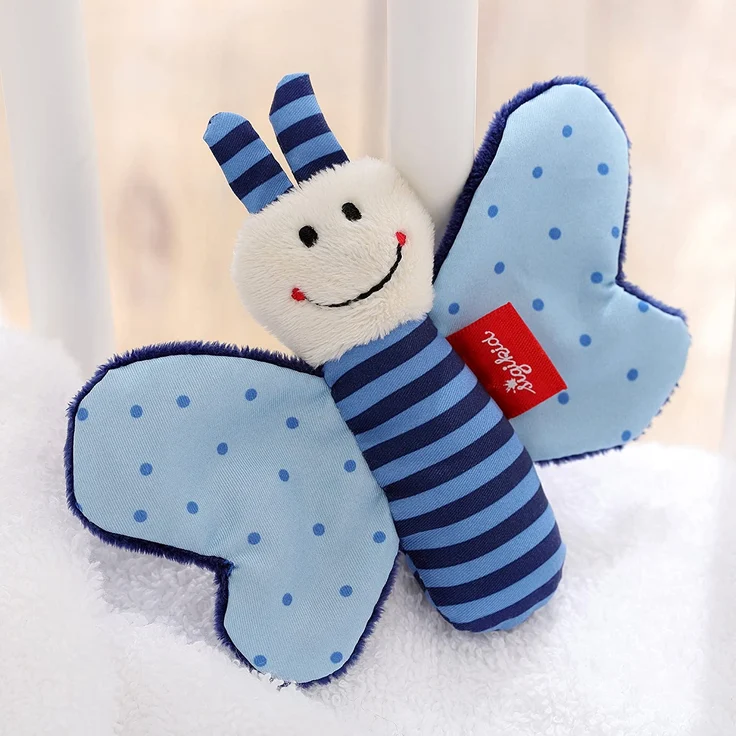 sigikid - Red Stars - Rassel Schmetterling blau – Bild 5