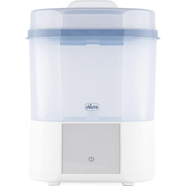 Chicco Modularer Sterilisator mit Trocknungsfunktion, Babyflaschen-Sterilisator, Einstellbarer Dampfsterilisator für Babyflaschen,für Mikrowelle, mit 2 Konfigurationen,Schnelle und Einfache Anwendung – Bild 2