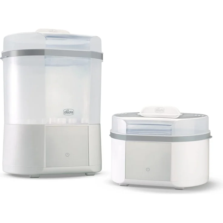 Chicco Modularer Sterilisator mit Trocknungsfunktion, Babyflaschen-Sterilisator, Einstellbarer Dampfsterilisator für Babyflaschen,für Mikrowelle, mit 2 Konfigurationen,Schnelle und Einfache Anwendung – Bild 5