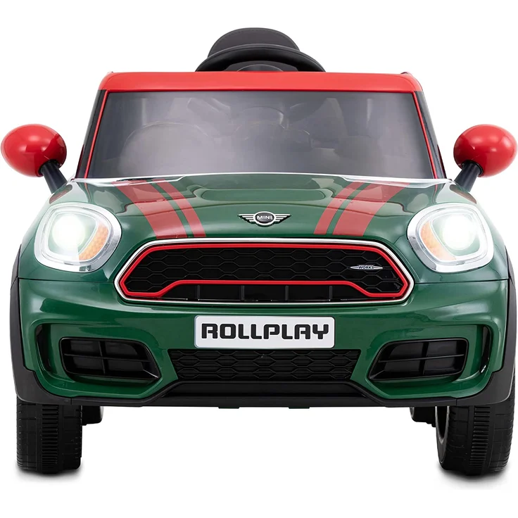 Kinder-Elektrofahrzeug - Mini Cooper Countryman- dunkelgrün – Bild 5