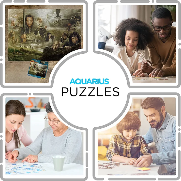 Aquarius 68520 Puzzle, Mehrfarbig – Bild 4