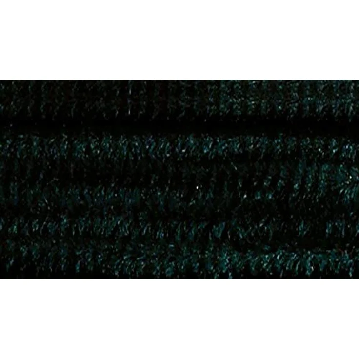 folia 77890 - Chenilledraht, Pfeifenputzer, 10 Stück in schwarz, Durchmesser 8 mm und 50 cm lang, ideal für Kinder zum Basteln und Gestalten von Tieren, Figuren und anderen Formen – Bild 2