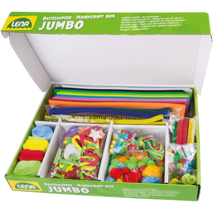 bastelkoffer Jumbo junior Papier/Filz 800-teilig – Bild 2