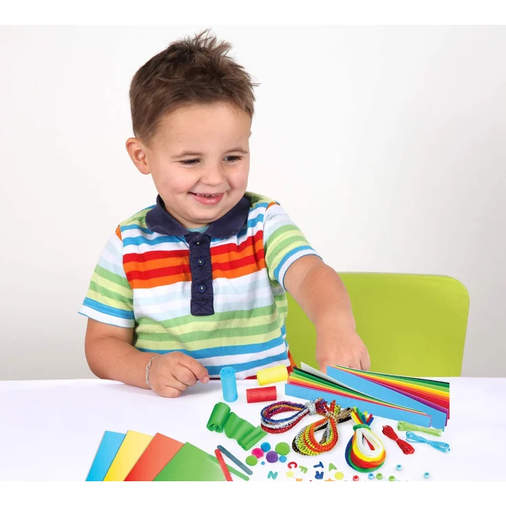 bastelkoffer Jumbo junior Papier/Filz 800-teilig – Bild 5