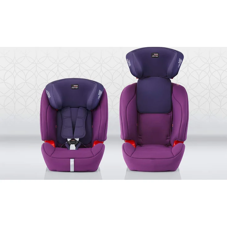 Britax Römer Kindersitz 9 Monate - 12 Jahre I 9 - 36 kg I EVOLVA 123 SL SICT Autositz Isofix Gruppe 1/2/3 I Cosmos Black – Bild 9