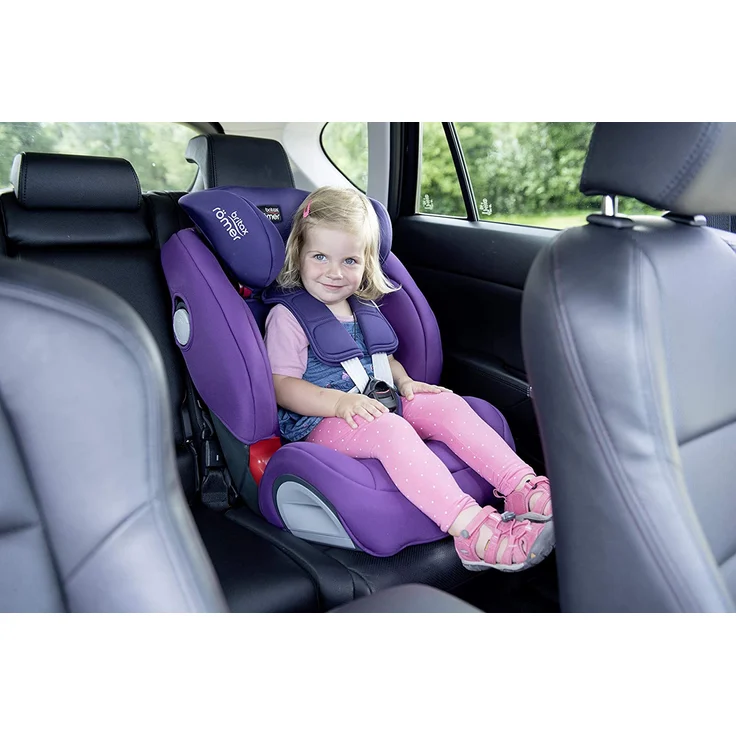 Britax Römer Kindersitz 9 Monate - 12 Jahre I 9 - 36 kg I EVOLVA 123 SL SICT Autositz Isofix Gruppe 1/2/3 I Cosmos Black – Bild 10