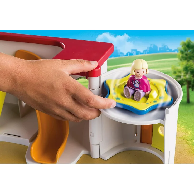 PLAYMOBIL 1.2.3 70399 Mein Mitnehm-Kindergarten, Ab 1,5 bis 4 Jahre - Preisvergleich – Bild 4